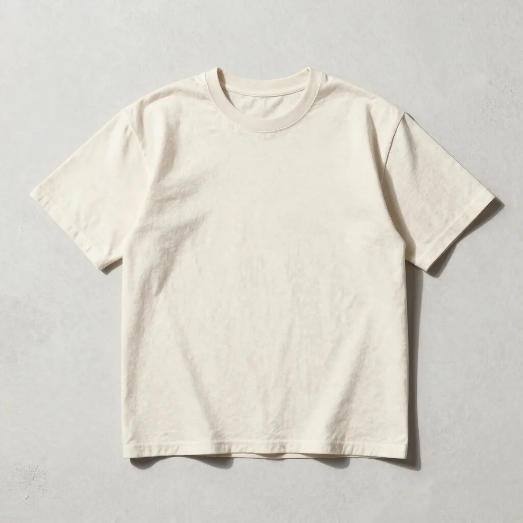 Structural Mercerized Oversized Tee