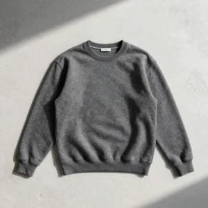 Grid Raglan Crewneck Sweatshirt